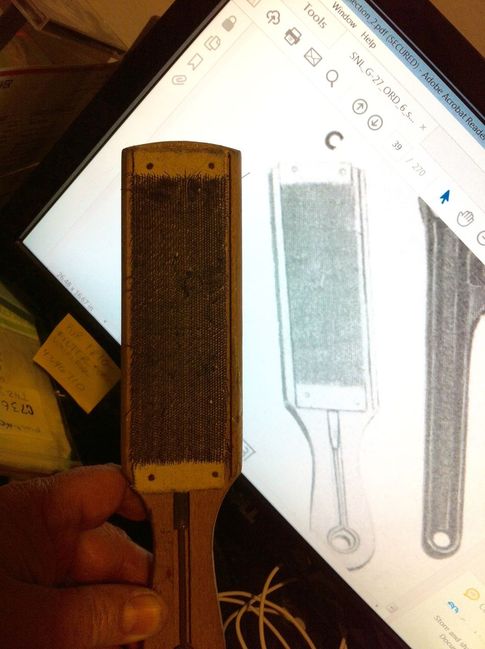 Perfect match for my Newark Brush &amp; Scraper in this RA PD image