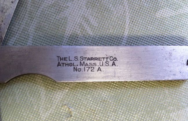 Starrett 172A handle