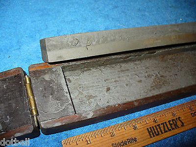 Sharpening stone side view