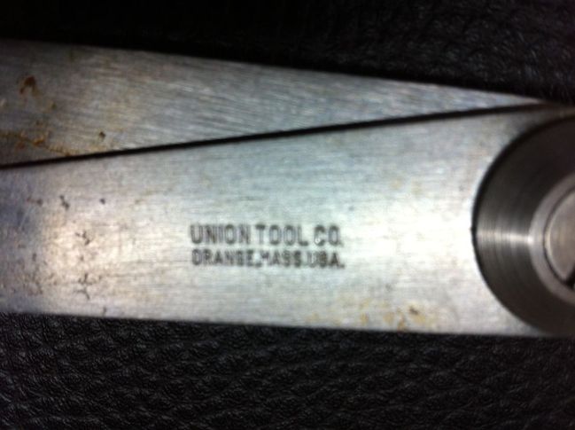 Union caliper marking