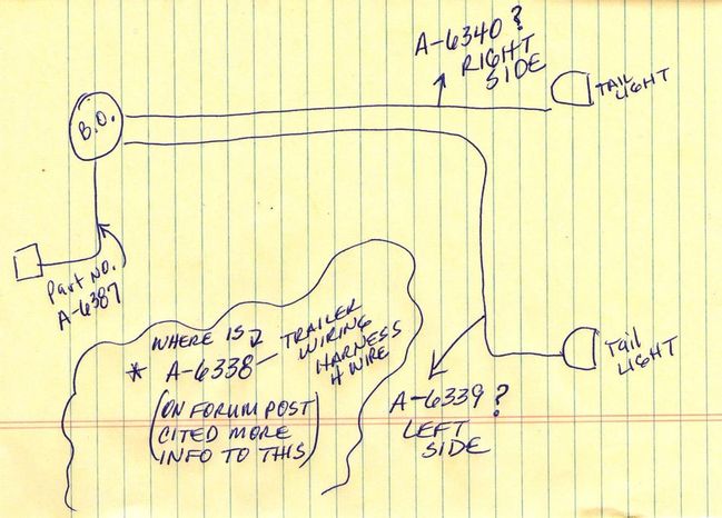 Trailer Wiring Harness Questions on Part Numbers