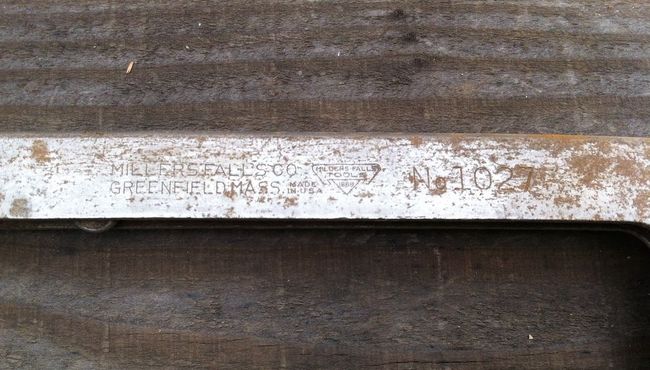 Millers Falls hacksaw logo