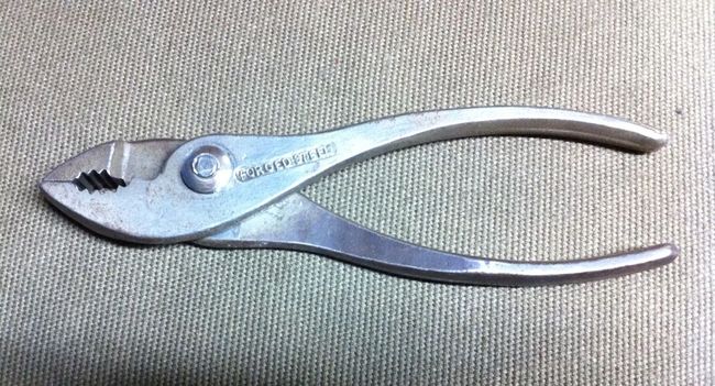Forged Steel pliers other side