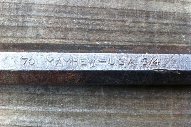 Mayhew No 70 markings