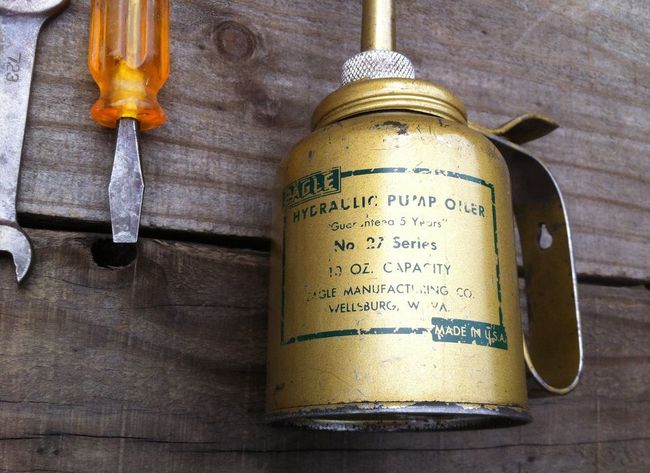 Tank toolset Eagle oiler label
