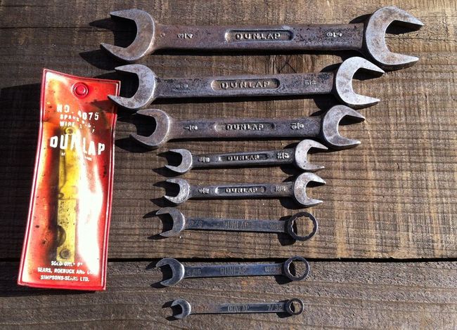 Oakland estate sale Dunlap tools