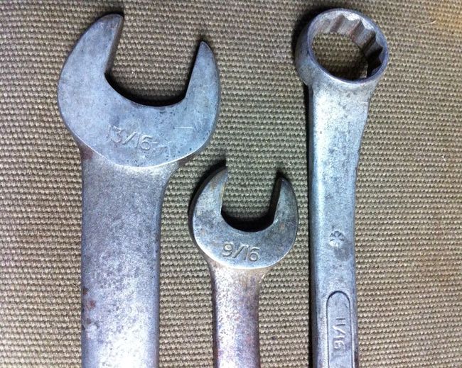 Vlchek alloy wrench size markings
