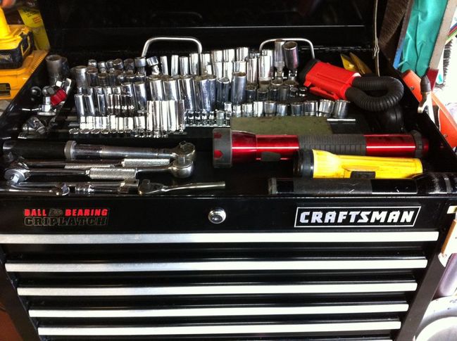 New Craftsman toolbox top