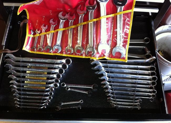 New Craftsman toolbox metric wrenches