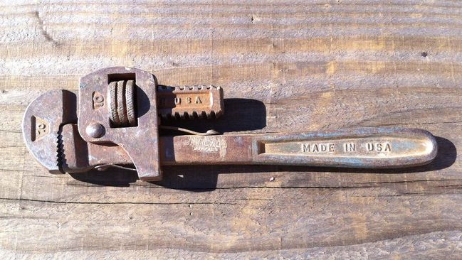 BB 10&quot; Stillson pipe wrench