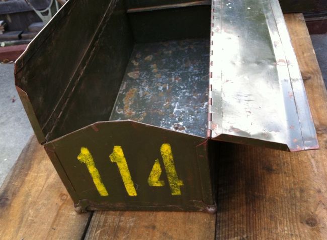 eBay stenciled toolbox lot picture