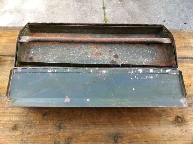 eBay stenciled toolbox lot picture