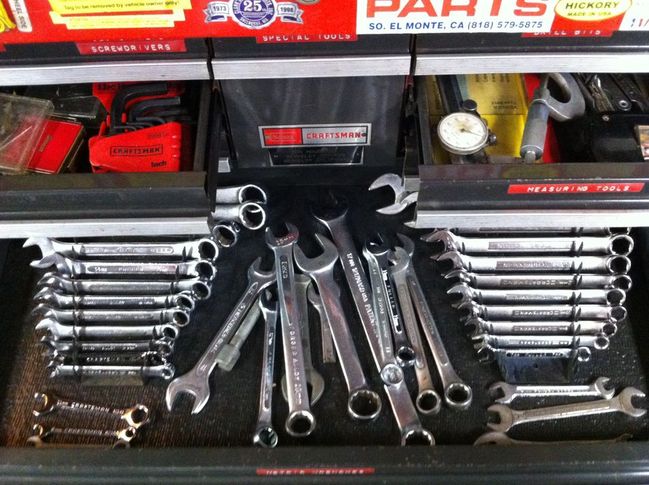 Cabin toolbox 6/2/17 Metric wrenches