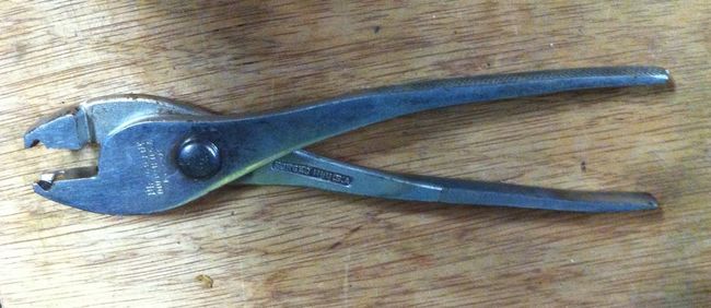 Diamond spring hose clamp pliers cleaned up