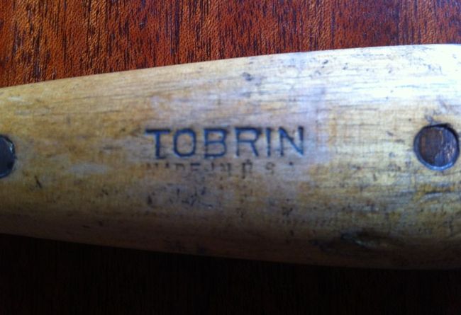 Tobrin handle stamping