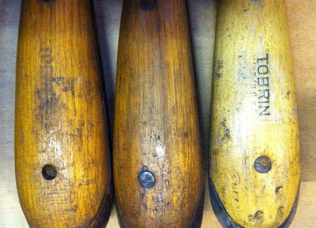 Tobrin stamped handles