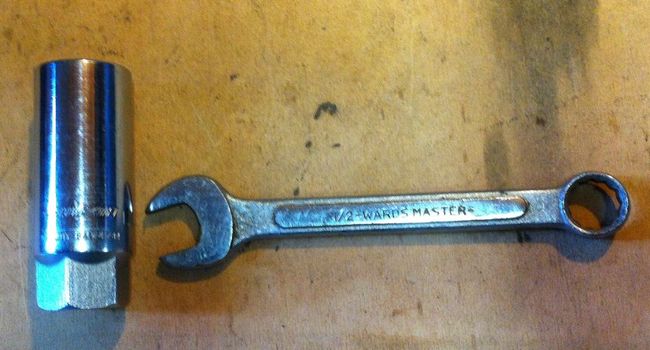 Wards socket and wrench