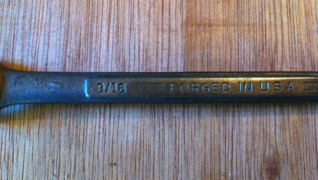 9/16 Craftsman closeup