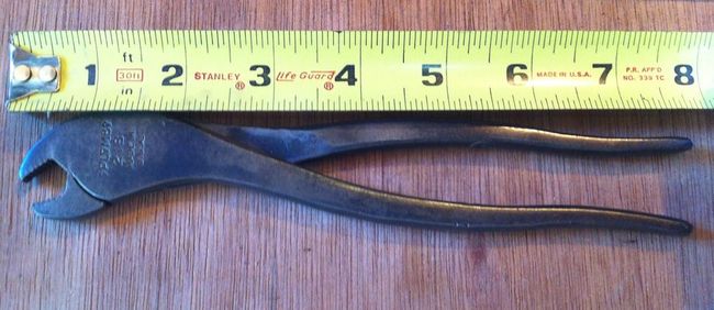 Plomb battery pliers #213