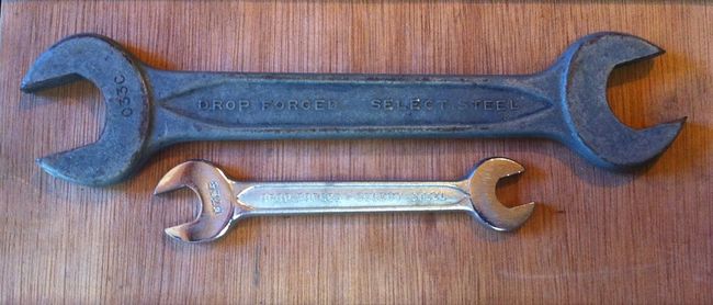 Select steel DOE wrenches