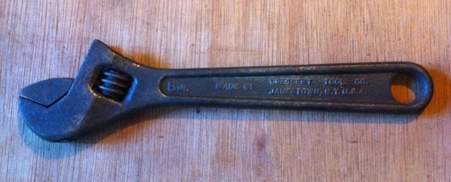 Early 8&quot; Crescent other side