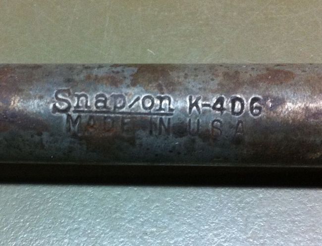 Snap-on K-4D markings close