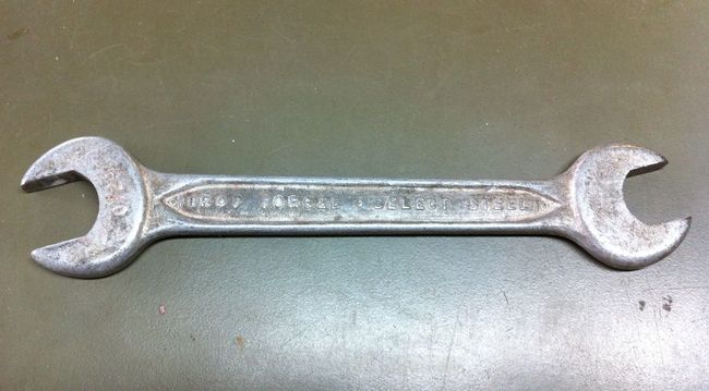 Drop Forged Select Steel 0729 DOE wrench