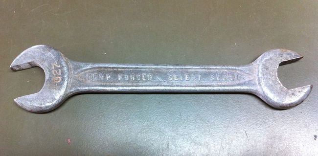 Drop Forged Select Steel 027 DOE wrench
