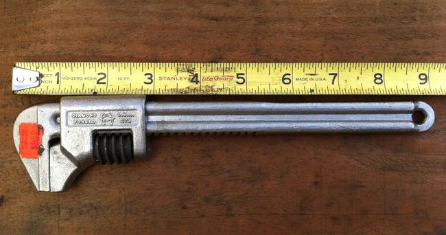 Diamond NOS 9&quot; auto wrench