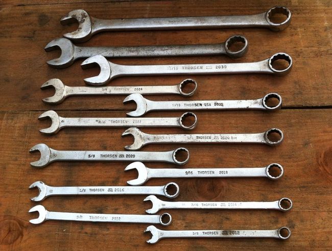 Thorsen American combo wrenches