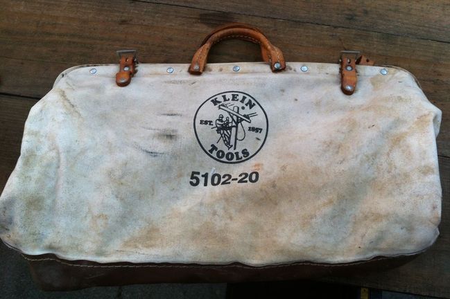 Klein tool bag logo