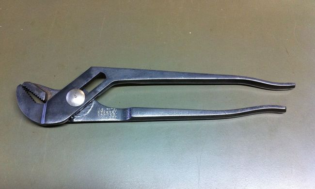 Channellocks derusted other side