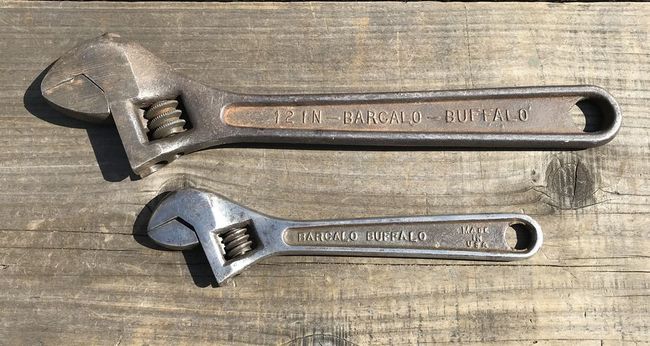 GMTK Barcalo adjustable wrenches