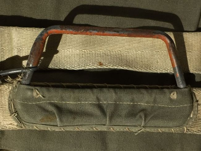 US Navy Type "S" Parachute detail