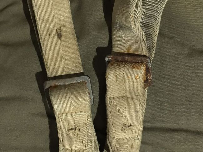 US Navy Type "S" Parachute detail