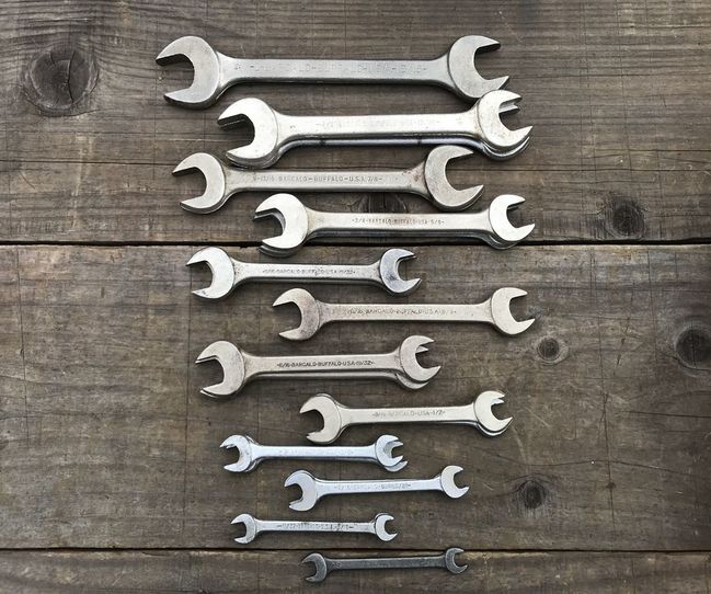 Barcalo flat panel DOE wrenches