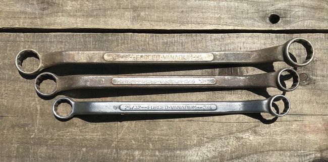 Barcalo vanadium DBE wrenches