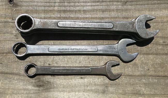 Barcalo Buffalo combination wrenches