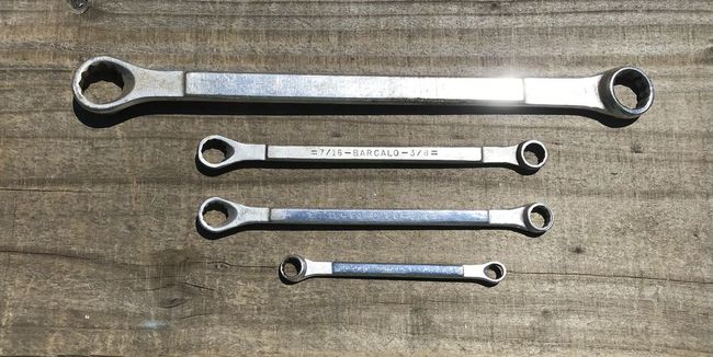 Barcalo â€˜60s DBE wrenches
