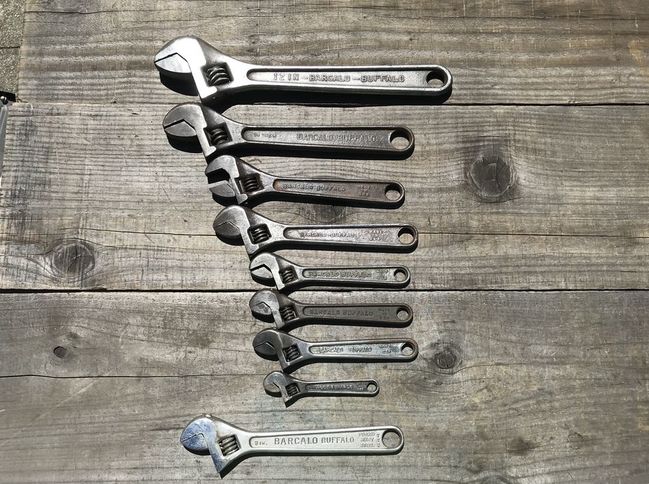 Barcalo adjustable wrenches