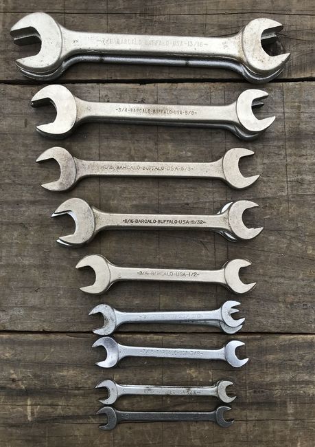 Barcalo flat panel DOE wrenches