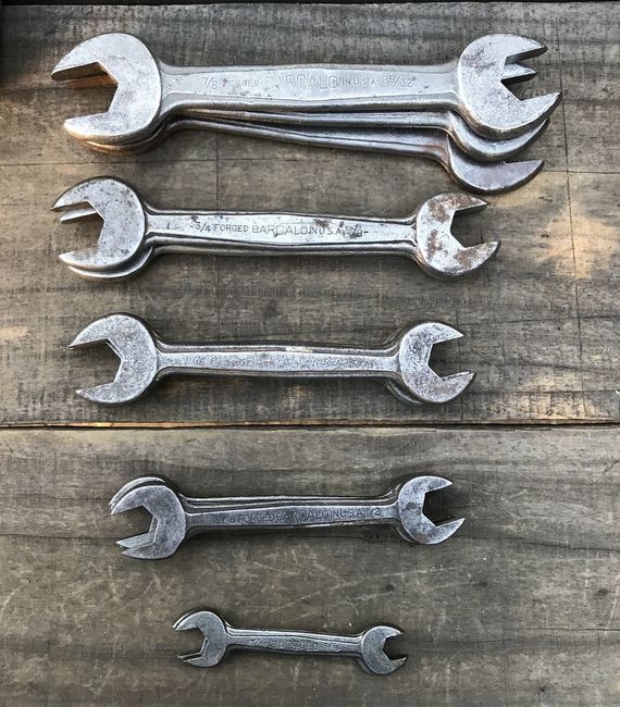 Barcalo double grip extra wrenches