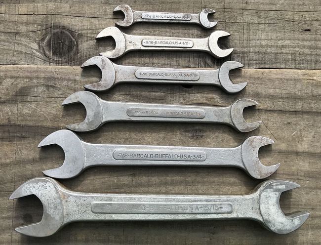 Pad stamped BB wrenches