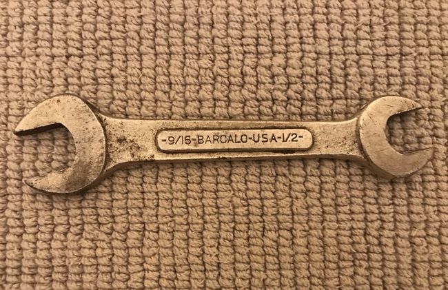 Pad stamped BB wrench