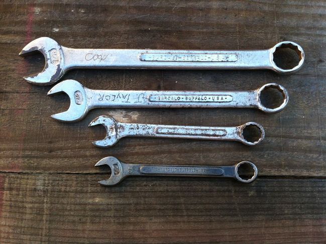 BB postwar combination wrenches