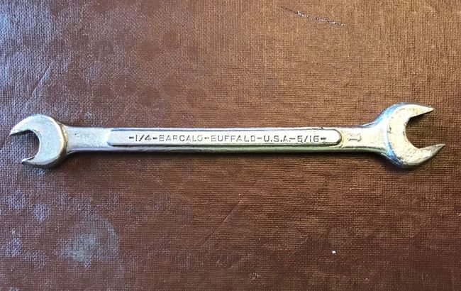 eBay Barcalo lot little pad stamped wrench
