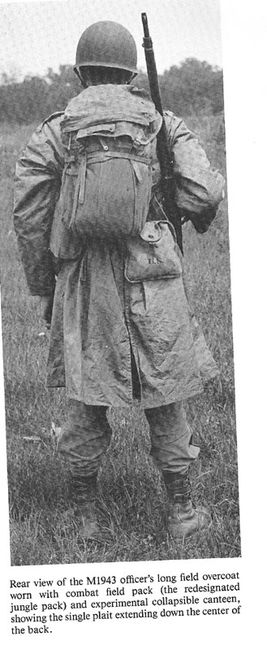 Raincoat soldier with exp canteen