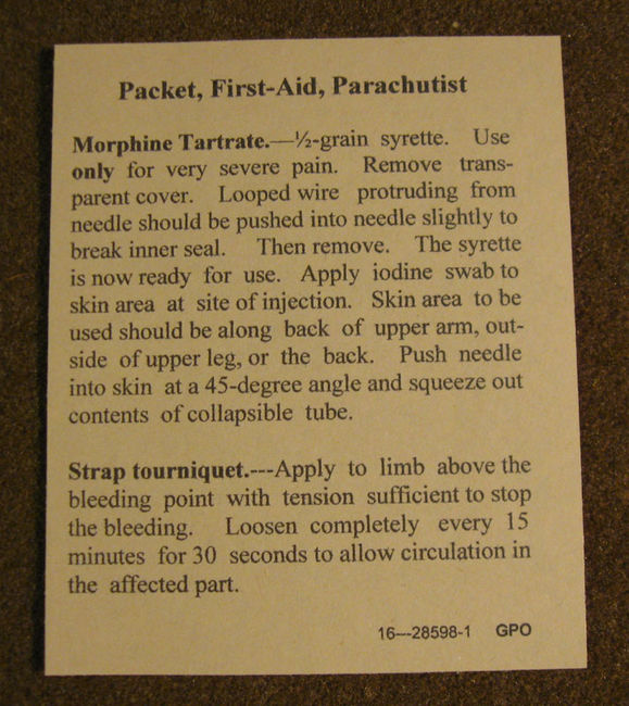 Instructions-1st-Aid-Packet