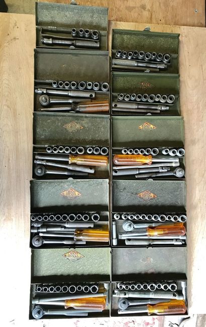 Wartime S-K 1/4â€ drive tools