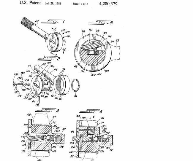 Stanley ratchet patent